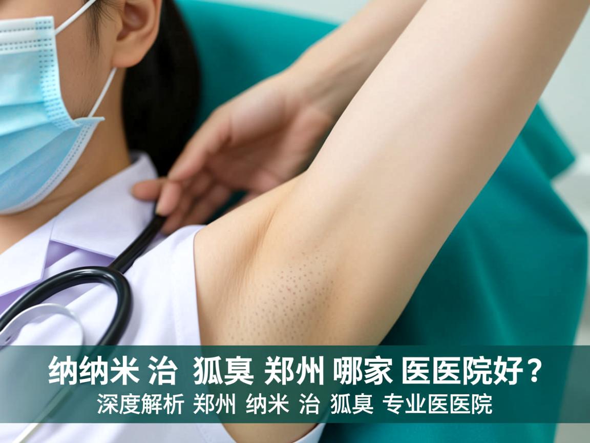 纳米治狐臭郑州哪家医院好？深度解析郑州纳米治狐臭专业医院