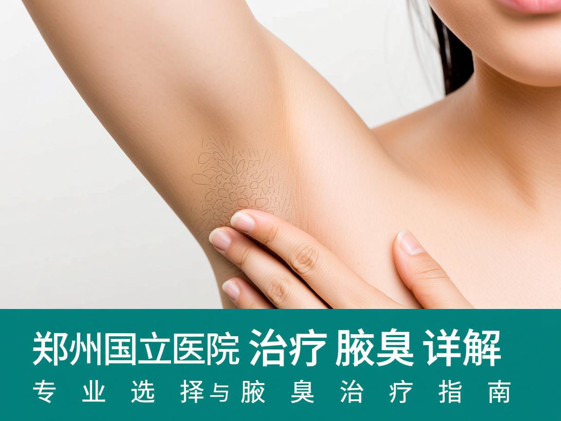 郑州国立医院治疗腋臭详解，专业选择与腋臭治疗指南
