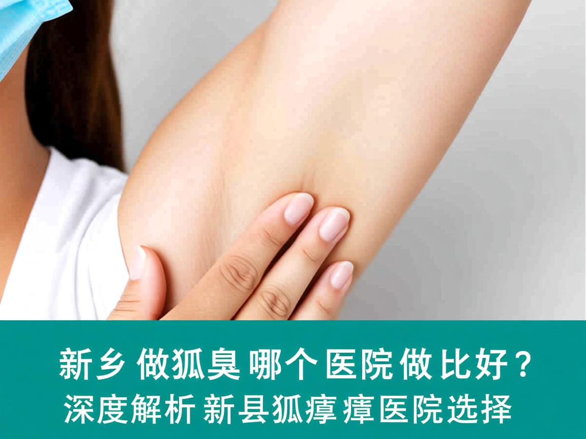 新乡做狐臭哪个医院做比较好？深度解析新乡狐臭医院选择