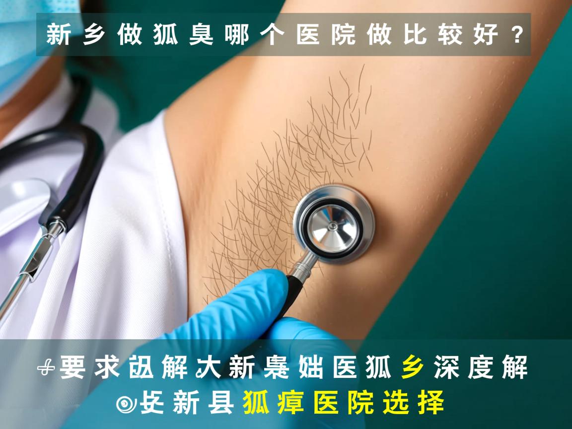 新乡做狐臭哪个医院做比较好？深度解析新乡狐臭医院选择