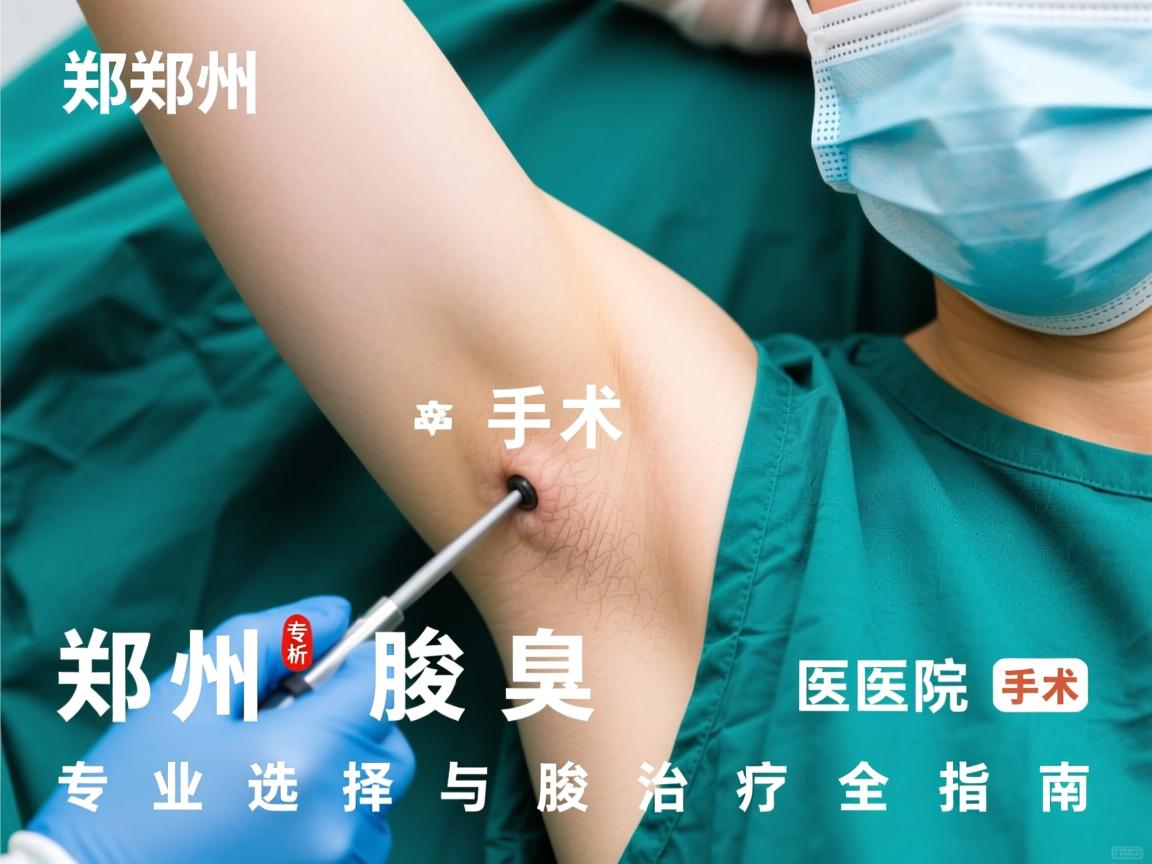 郑州腋臭手术医院解析，专业选择与腋臭治疗全指南