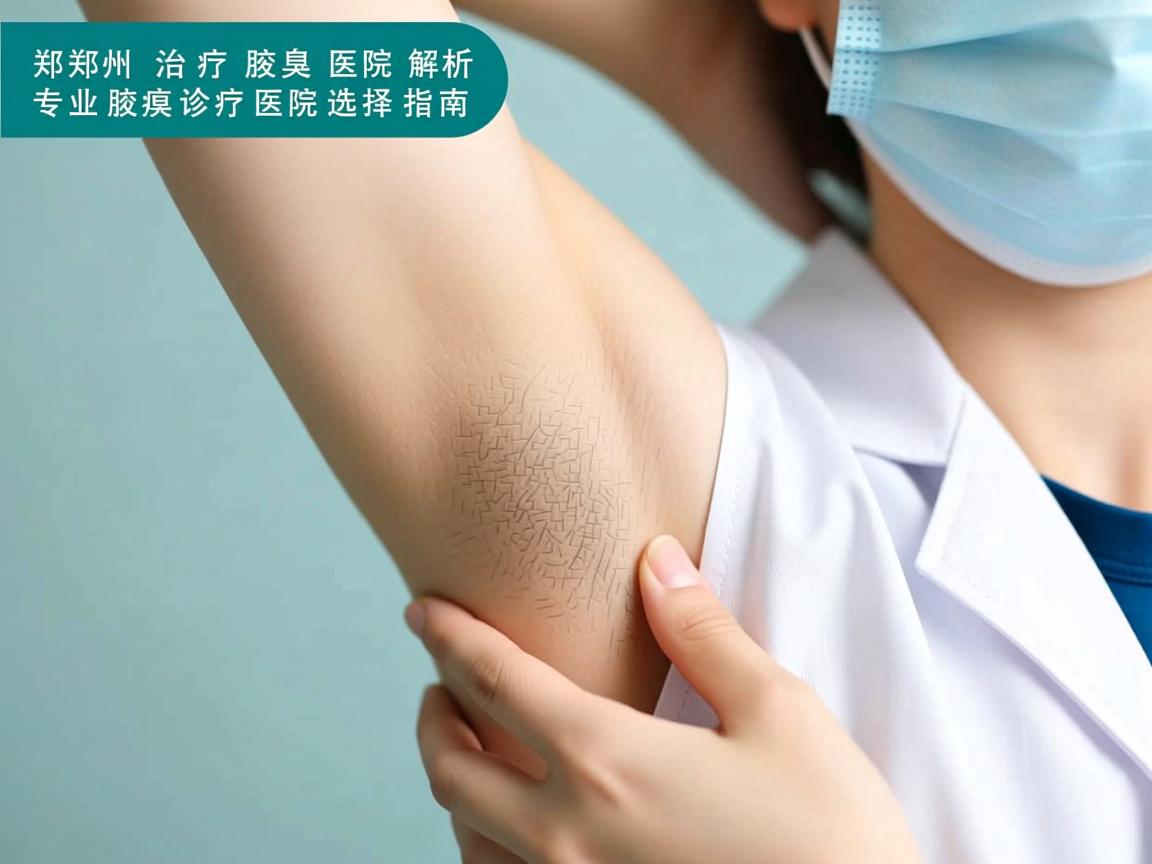 郑州治疗腋臭医院解析，专业腋臭诊疗医院的选择指南