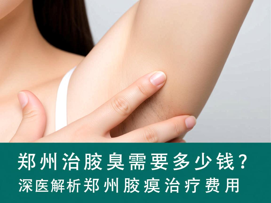 郑州治腋臭需要多少钱？深度解析郑州腋臭治疗费用