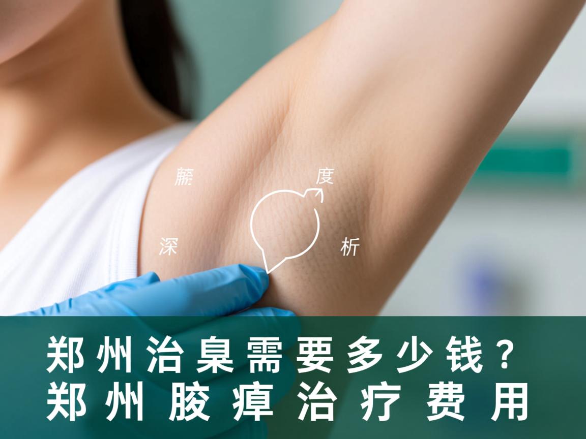 郑州治腋臭需要多少钱？深度解析郑州腋臭治疗费用