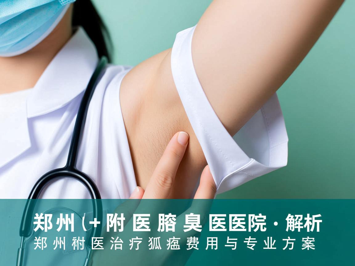 郑州附医腋臭医院解析，郑州附医治疗狐臭费用与专业方案