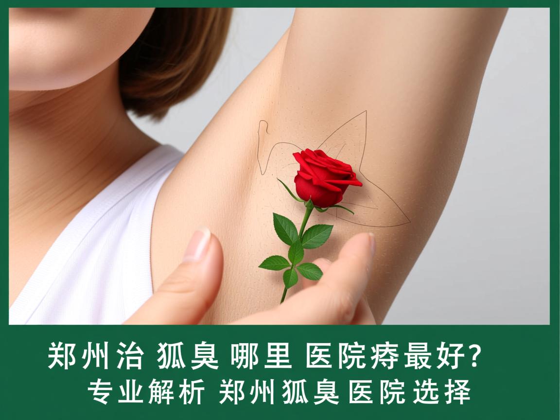 郑州治狐臭哪里医院最好？专业解析郑州狐臭医院选择