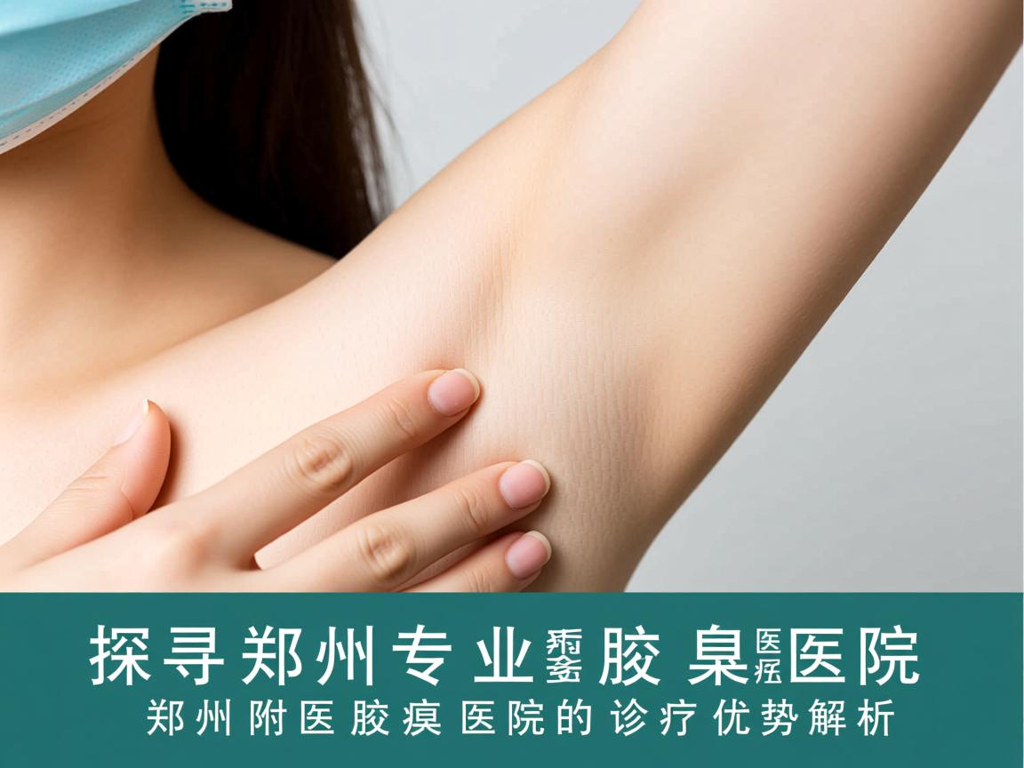 探寻郑州专业腋臭医院，郑州附医腋臭医院的诊疗优势解析