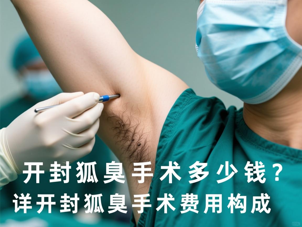 开封狐臭手术多少钱?详解开封狐臭手术费用构成 开封狐臭手术多少钱?详解开封狐臭手术费用构成