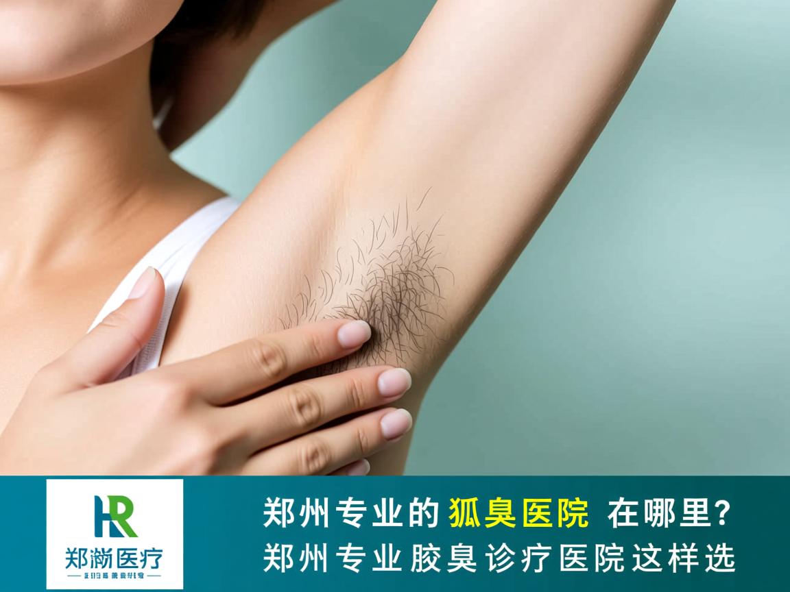 郑州专业的狐臭医院在哪里？郑州专业腋臭诊疗医院这样选