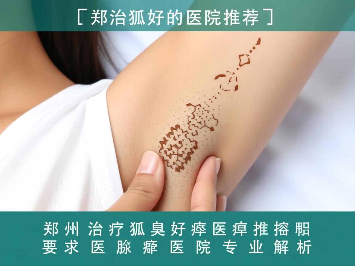 郑州治疗狐臭好的医院推荐，郑州附医腋臭医院专业解析