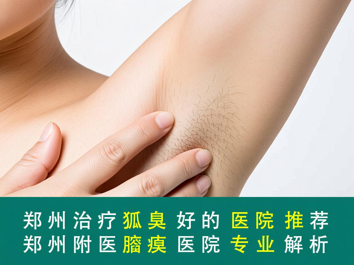 郑州治疗狐臭好的医院推荐，郑州附医腋臭医院专业解析