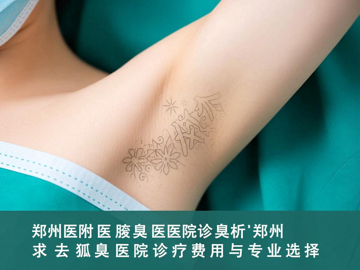郑州附医腋臭医院解析,郑州去狐臭医院诊疗费用与专业选择 郑州附医腋臭医院解析,郑州去狐臭医院诊疗费用与专业选择