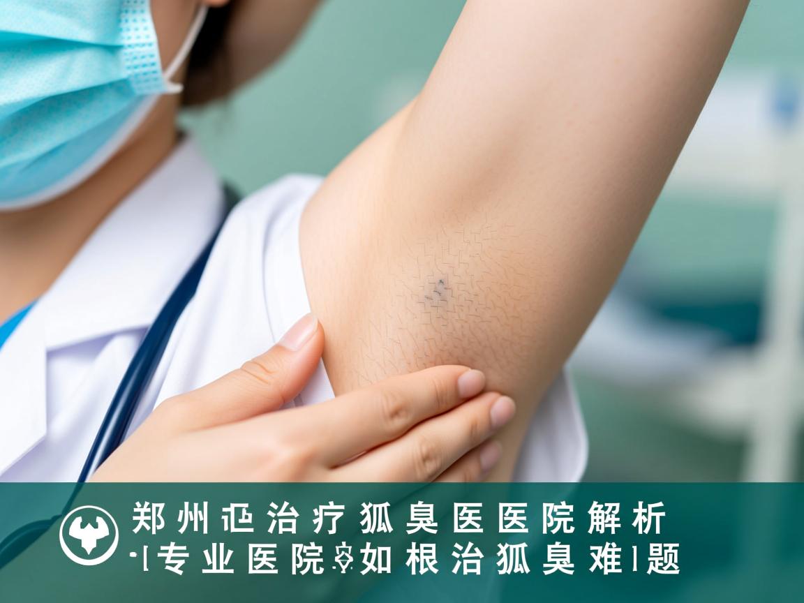 郑州治疗狐臭医院解析，专业医院如何根治狐臭难题