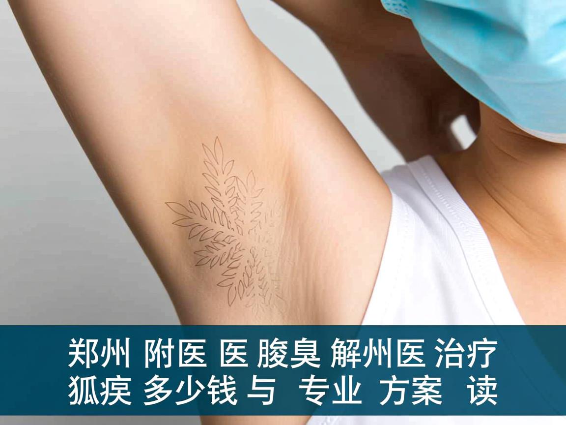 郑州附医腋臭医院解析，郑州附医治疗狐臭多少钱与专业方案解读