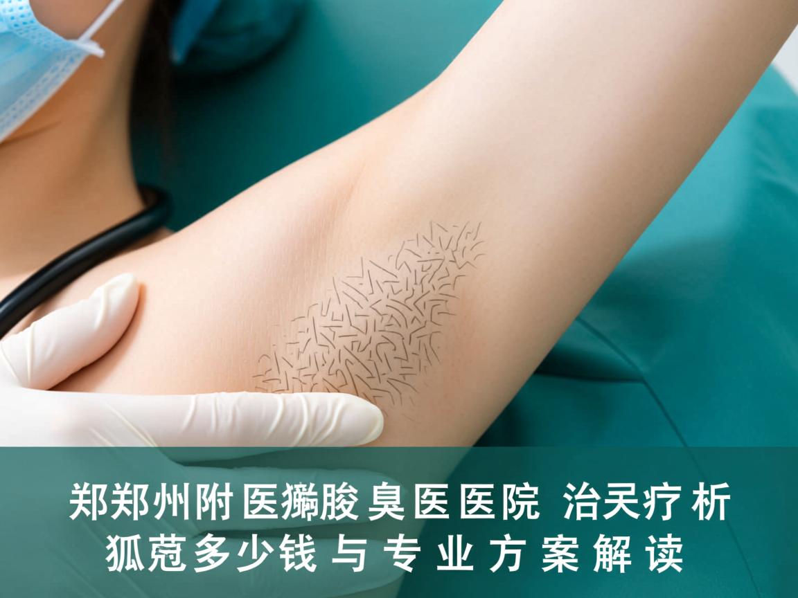 郑州附医腋臭医院解析，郑州附医治疗狐臭多少钱与专业方案解读