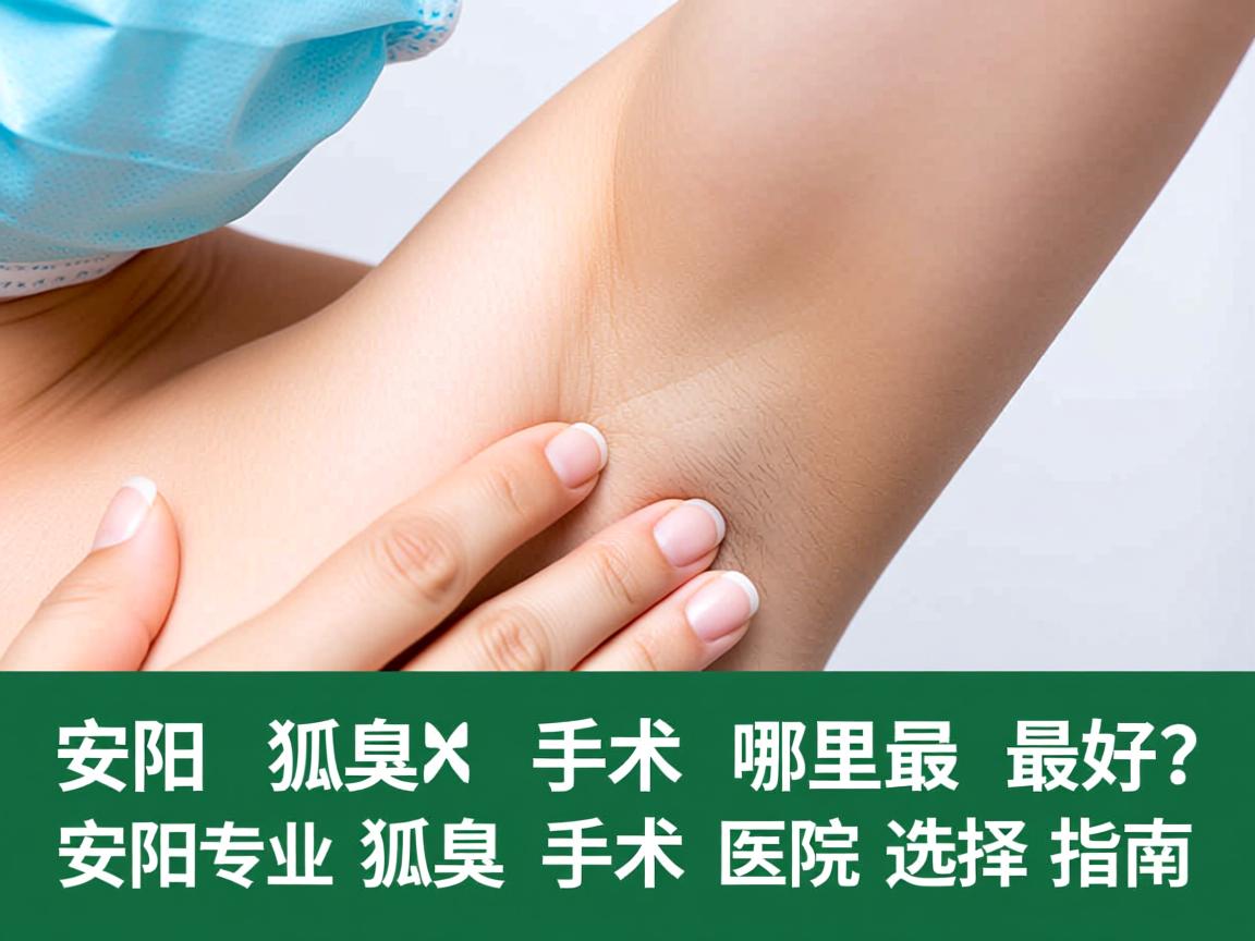 安阳狐臭手术哪里最好?安阳专业狐臭手术医院选择指南 安阳狐臭手术哪里最好?安阳专业狐臭手术医院选择指南