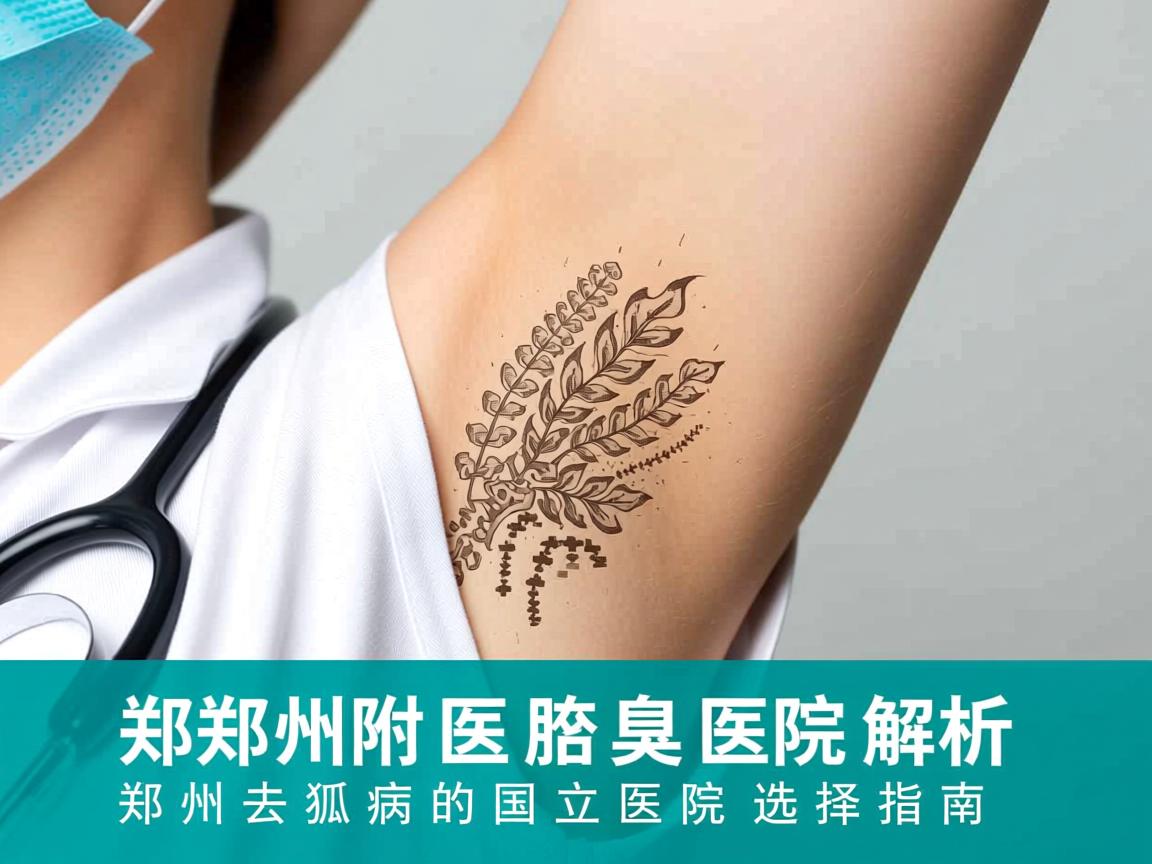 郑州附医腋臭医院解析，郑州去狐臭的国立医院选择指南