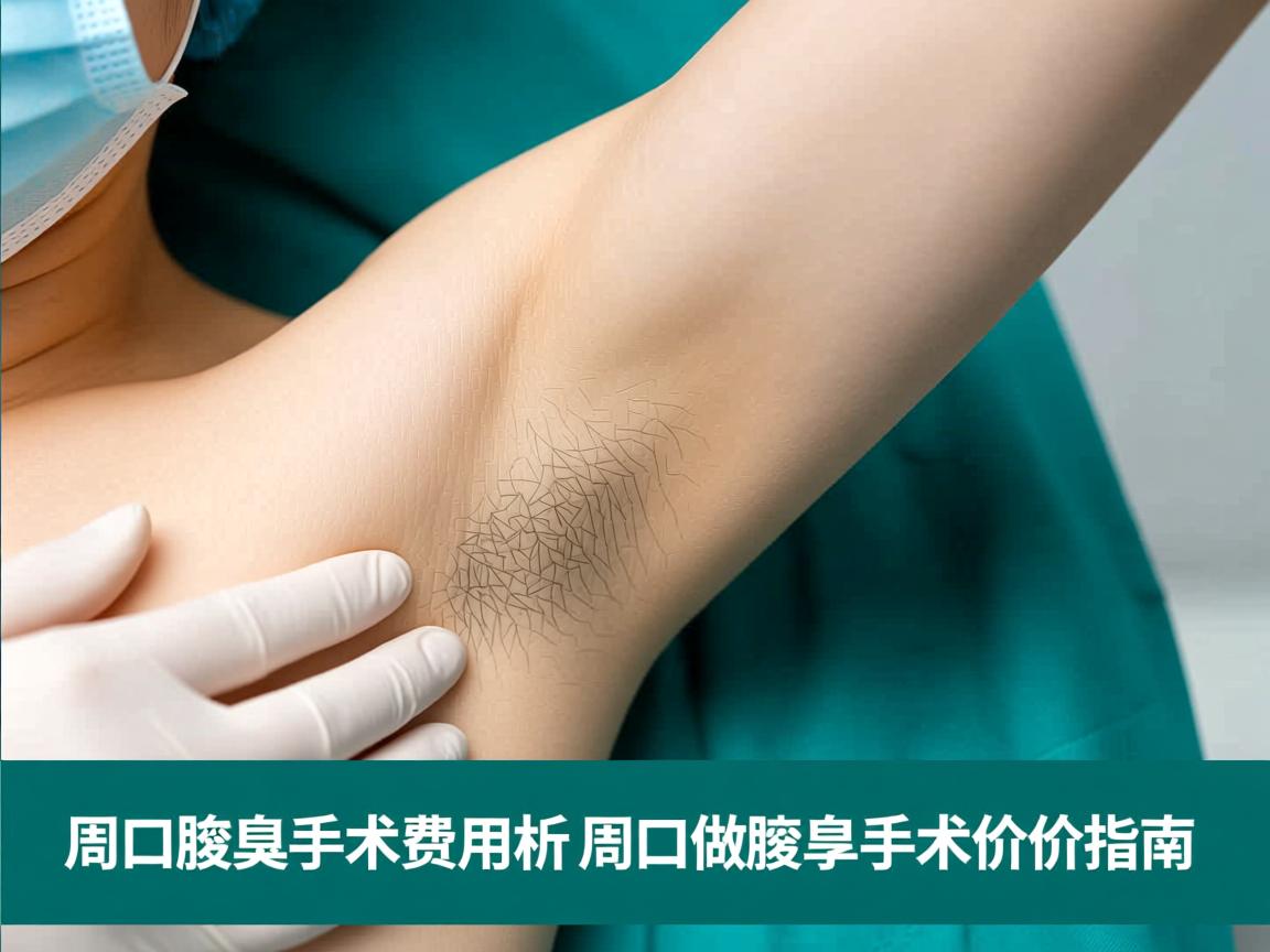 周口腋臭手术费用解析，周口做腋臭手术的价格指南