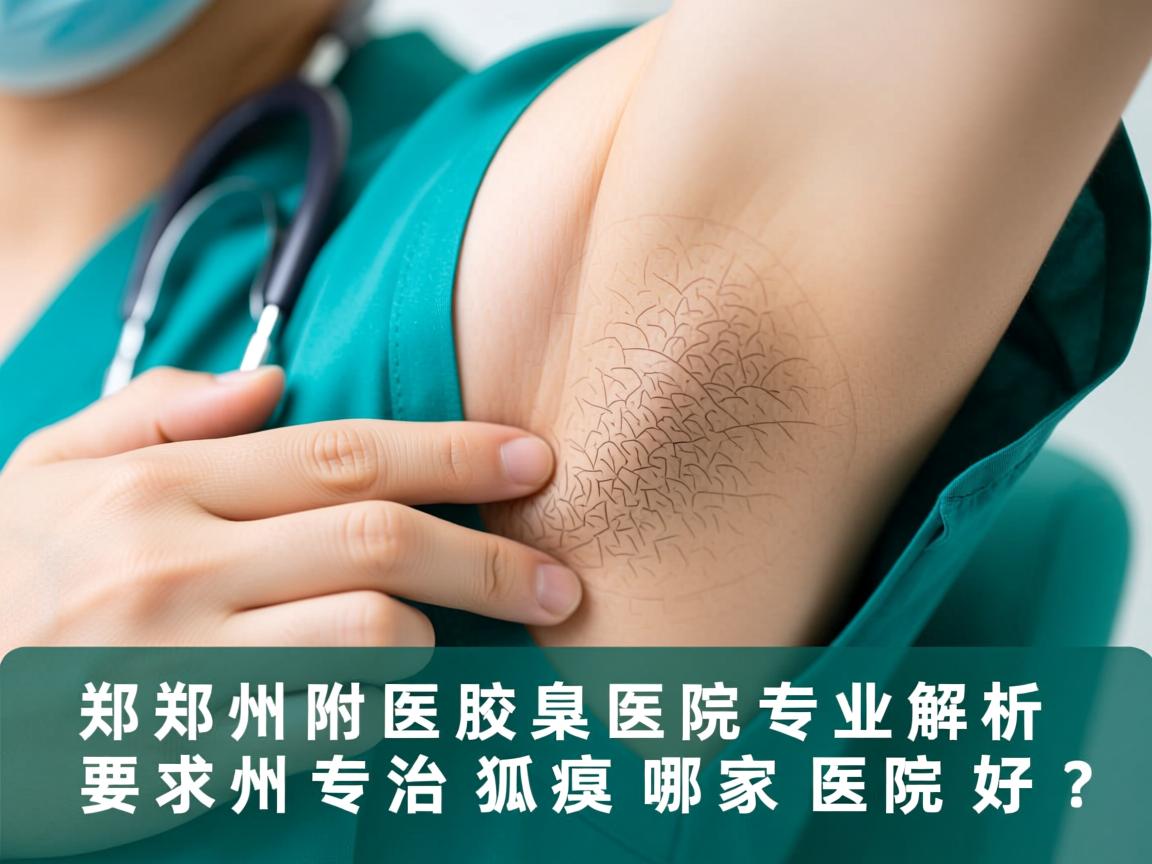 郑州附医腋臭医院专业解析，郑州专治狐臭哪家医院好？