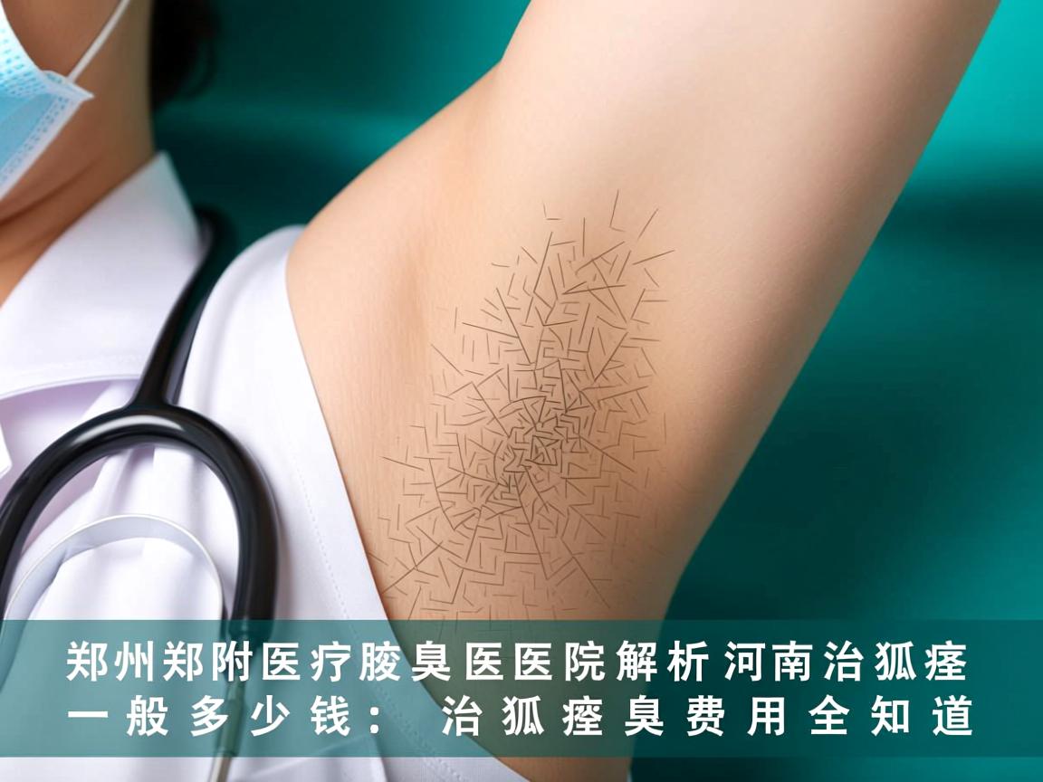 郑州附医腋臭医院解析，河南治狐臭一般多少钱，治狐臭费用全知道