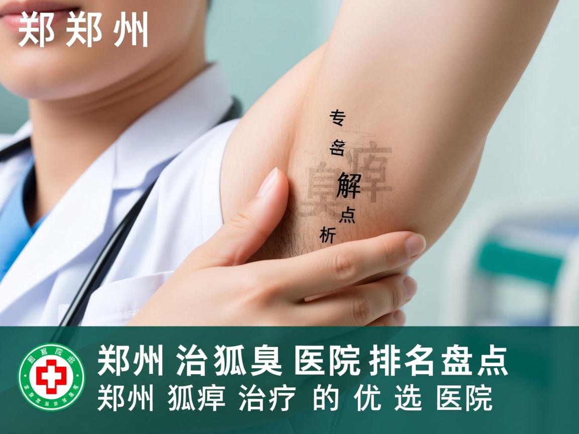 郑州治狐臭医院排名盘点，专业解析郑州狐臭治疗的优选医院