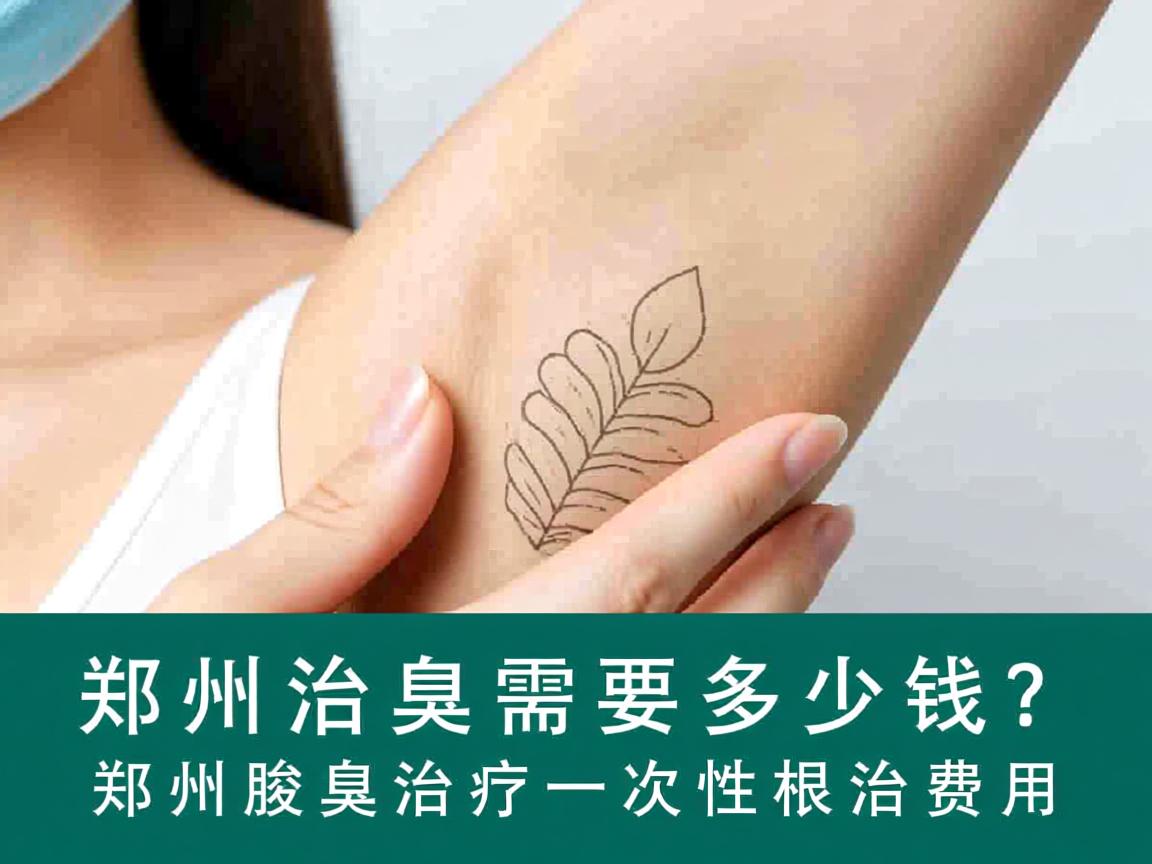 郑州治腋臭需要多少钱？解析郑州腋臭治疗一次性根治费用