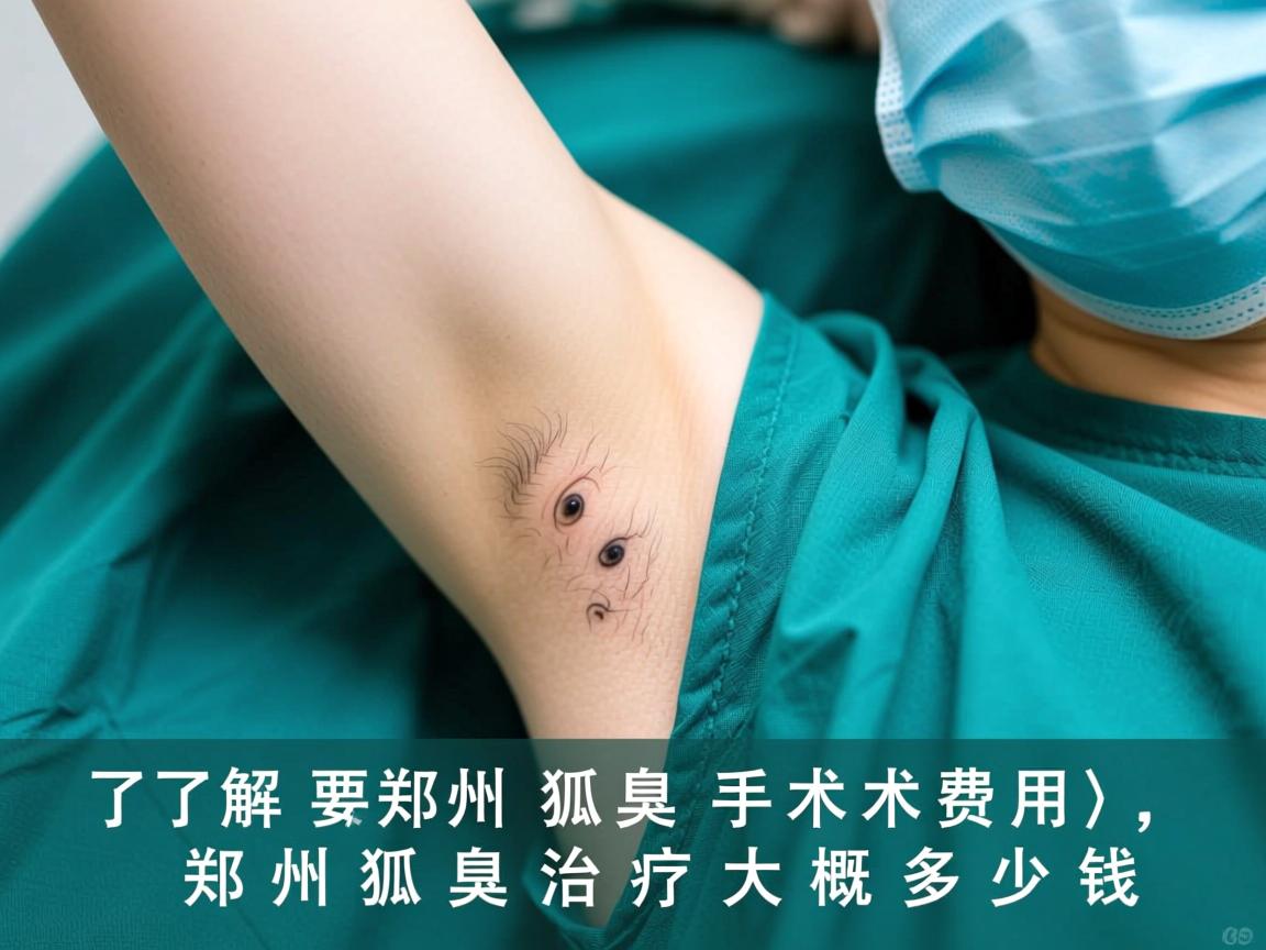 了解郑州狐臭手术费用，郑州狐臭治疗大概多少钱
