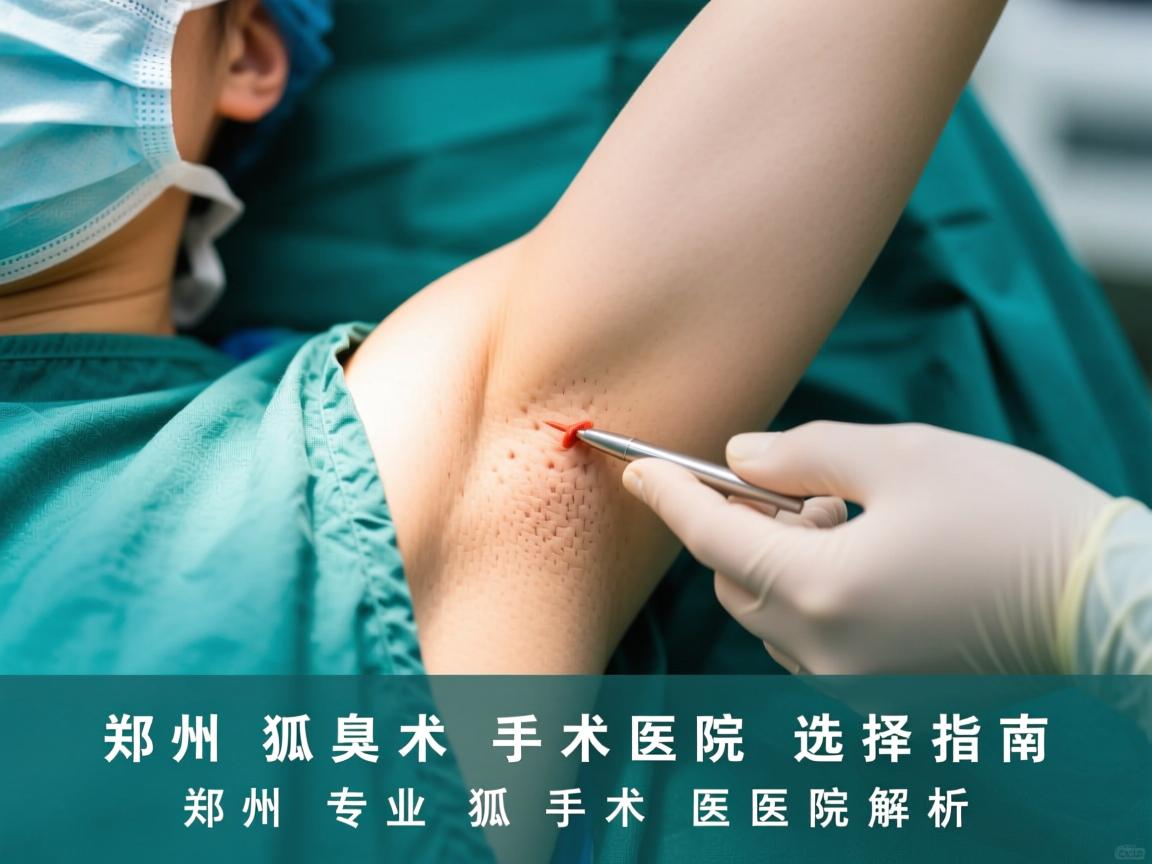 郑州狐臭手术医院选择指南，郑州专业狐臭手术医院解析