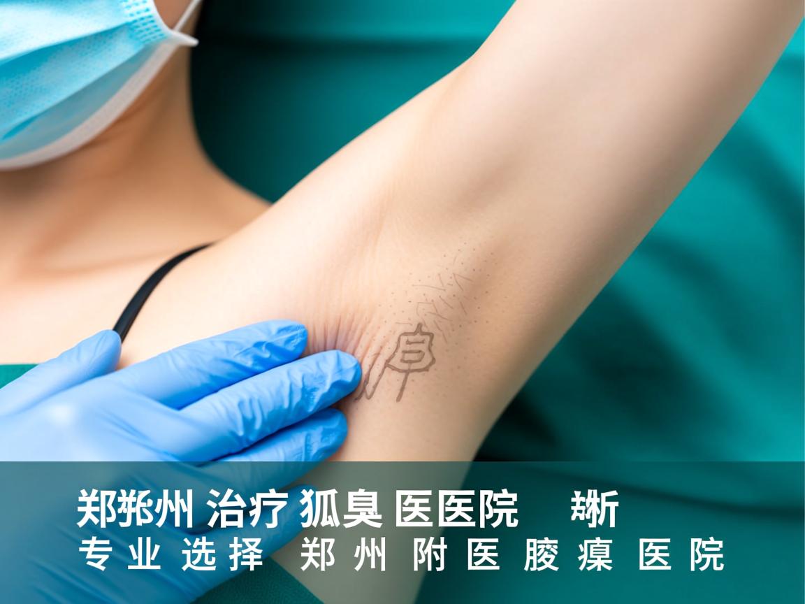 郑州治疗狐臭医院解析，专业选择郑州附医腋臭医院