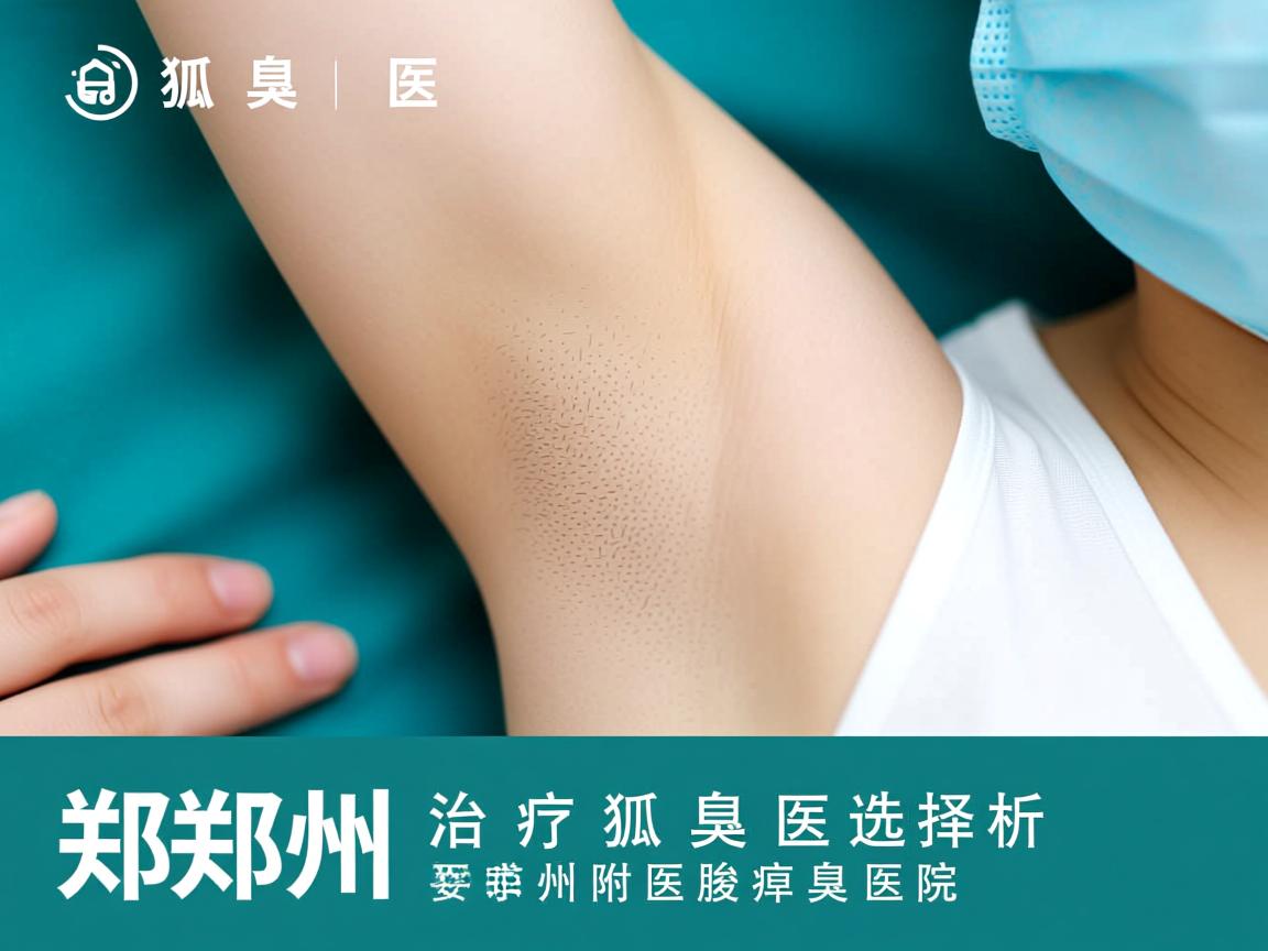 郑州治疗狐臭医院解析，专业选择郑州附医腋臭医院