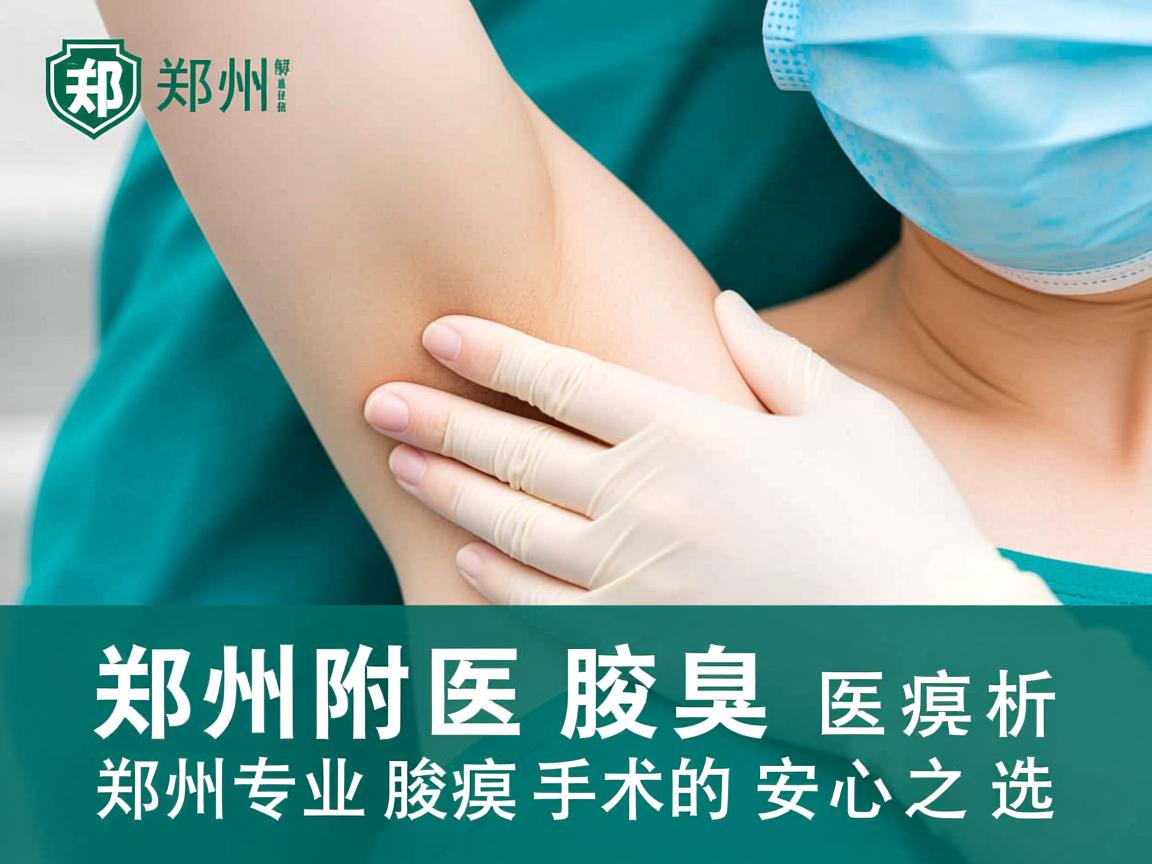 郑州附医腋臭医院解析，郑州专业腋臭手术的安心之选