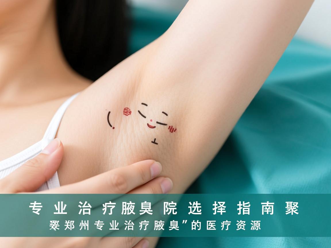 专业治疗腋臭医院选择指南，聚焦郑州专业治疗腋臭的医疗资源