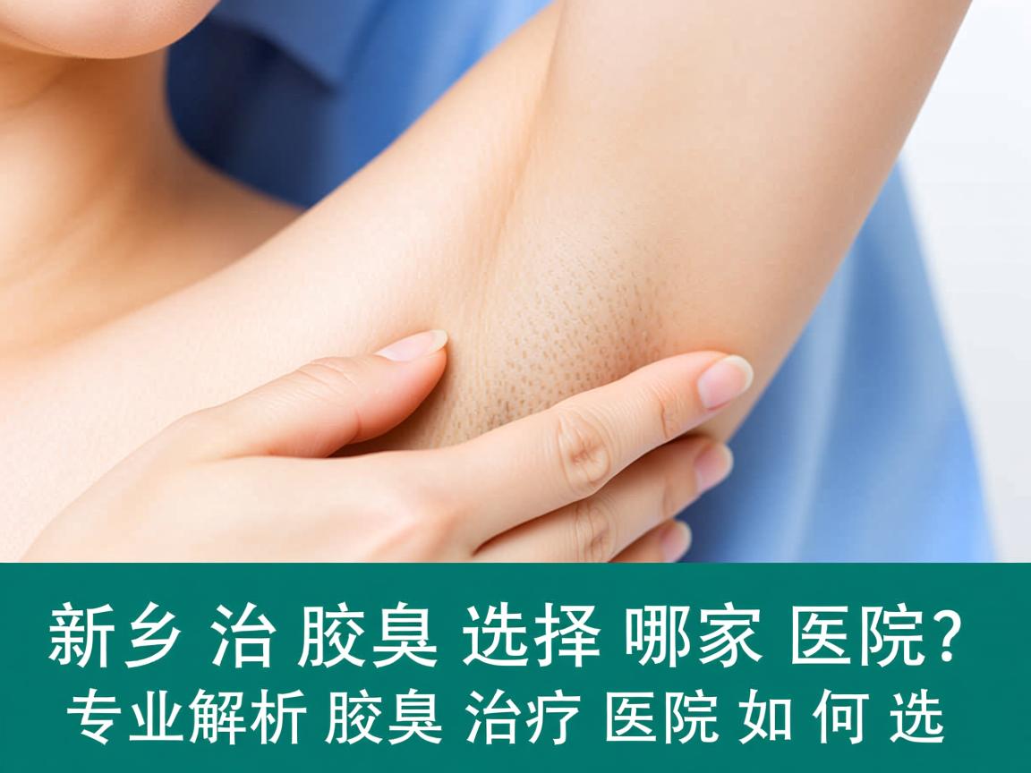 新乡治疗腋臭选择哪家医院？专业解析腋臭治疗医院如何选