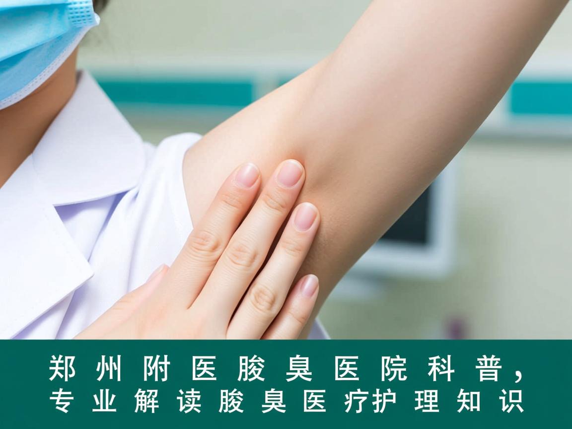 郑州附医腋臭医院科普，专业解读腋臭医疗护理知识