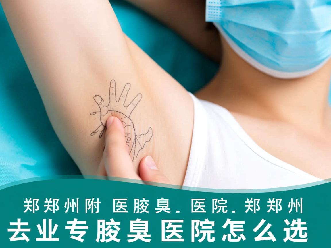 郑州附医腋臭医院解析，郑州专业去腋臭医院怎么选