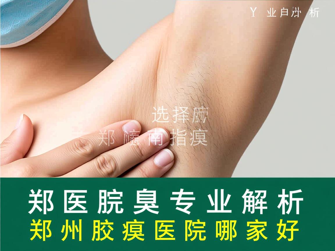 郑州腋臭医院选择指南，专业解析郑州腋臭医院哪家好
