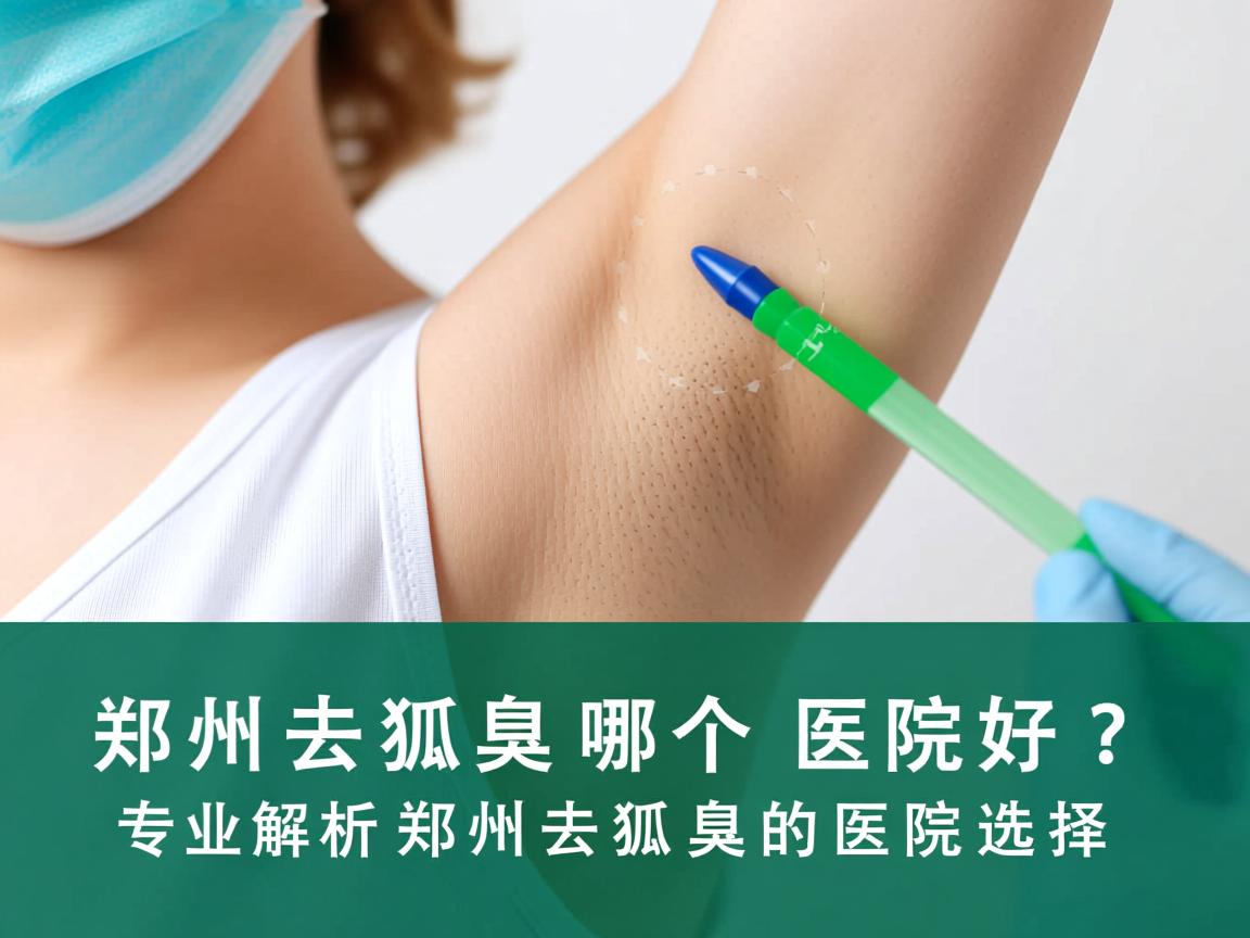 郑州去狐臭哪个医院好？专业解析郑州去狐臭的医院选择