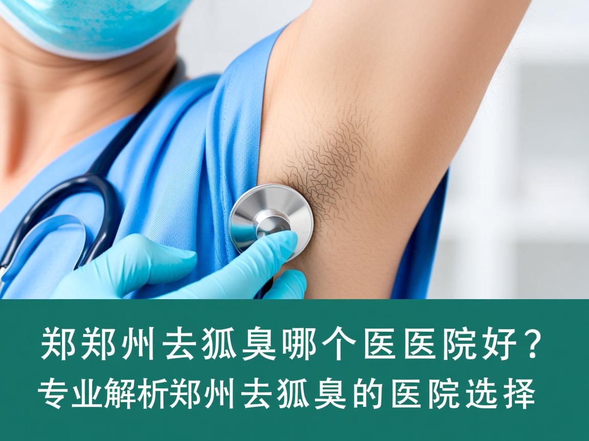 郑州去狐臭哪个医院好？专业解析郑州去狐臭的医院选择