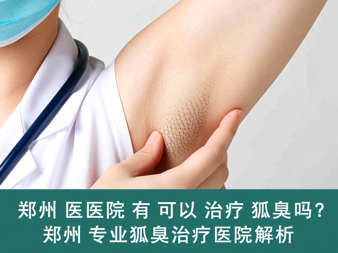 郑州医院有可以治疗狐臭的吗？郑州专业狐臭治疗医院解析