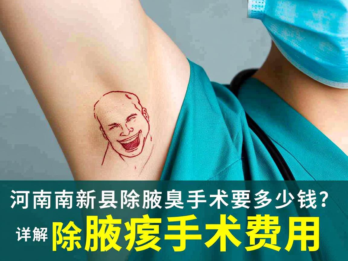 河南新乡除腋臭手术要多少钱？详解除腋臭手术费用