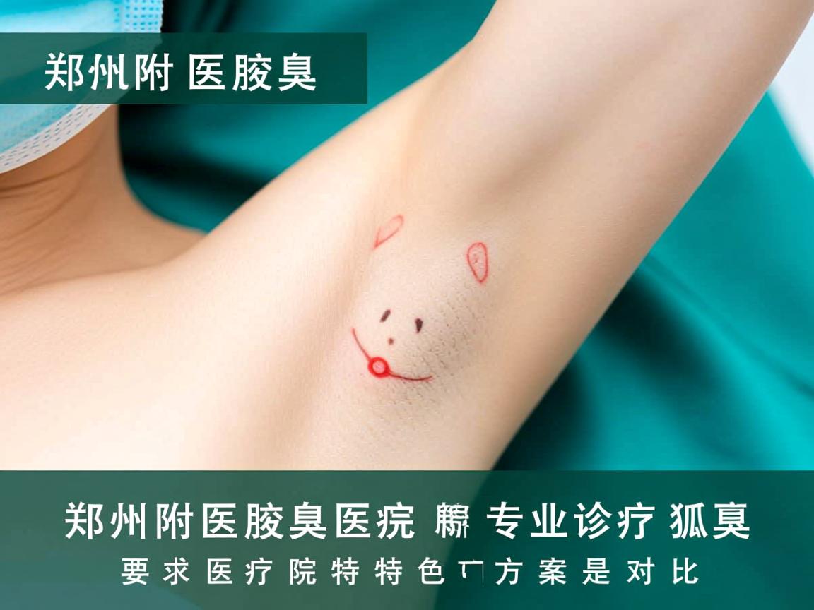 郑州附医腋臭医院解析，专业诊疗狐臭，郑州附医腋臭医院特色方案对比