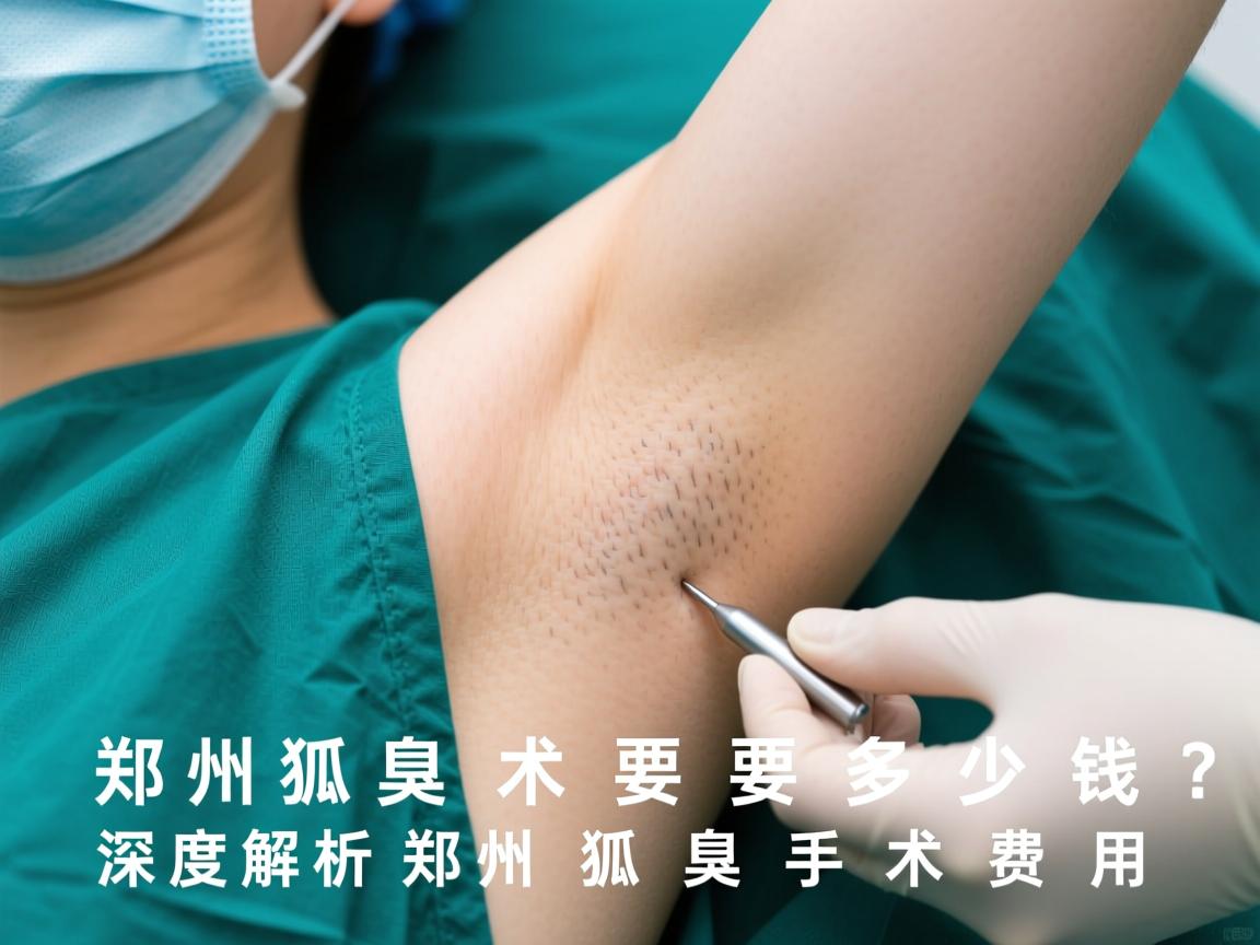 郑州狐臭手术要多少钱？深度解析郑州狐臭手术费用