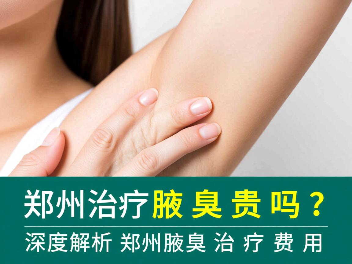 郑州治疗腋臭贵吗？深度解析郑州腋臭治疗费用