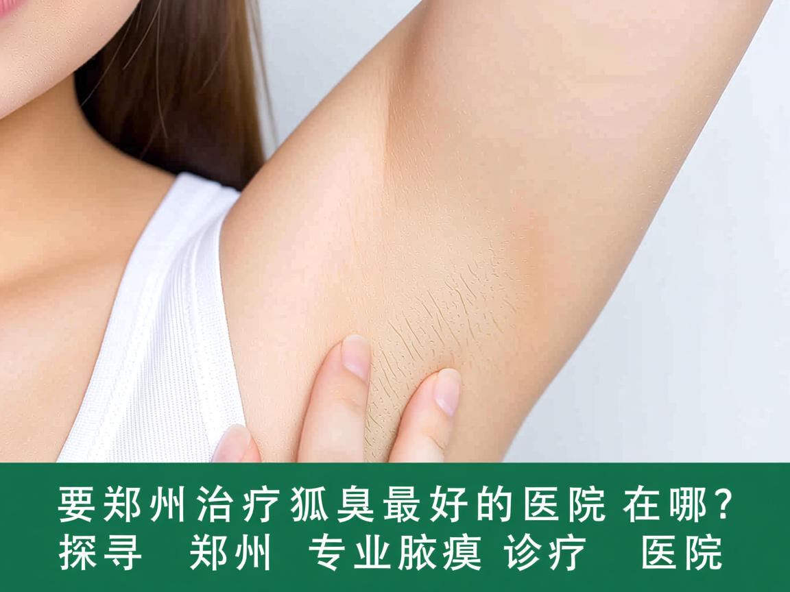 郑州治疗狐臭最好的医院在哪？探寻郑州专业腋臭诊疗医院