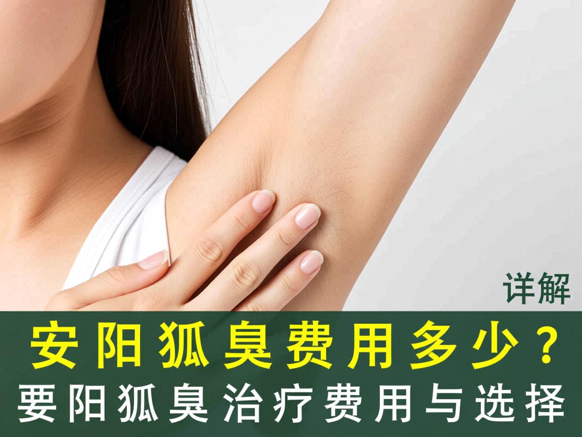 安阳狐臭费用多少？详解安阳狐臭治疗费用与选择