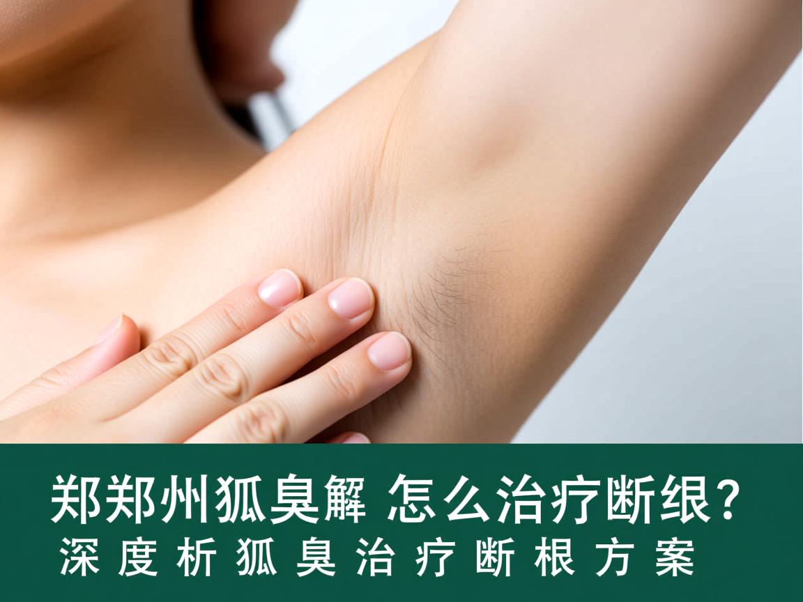 郑州狐臭怎么治疗断根？深度解析狐臭治疗断根方案