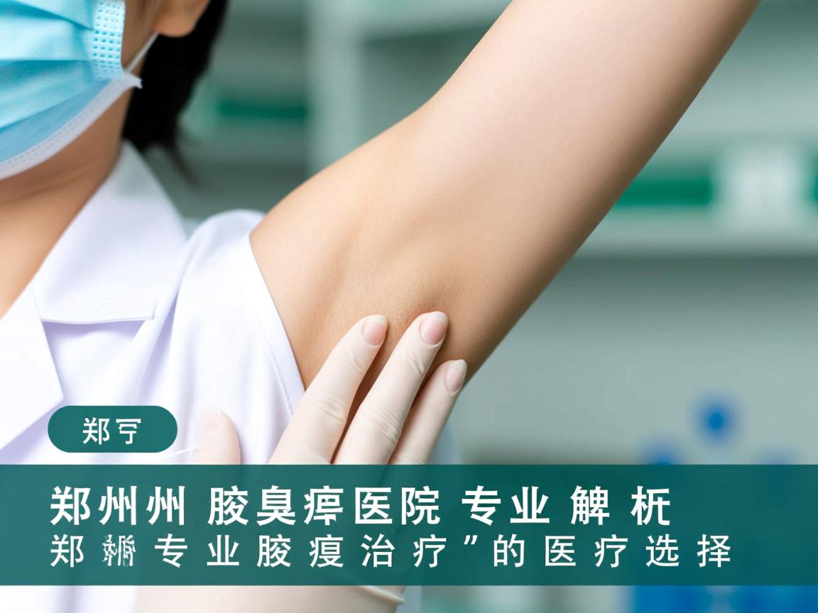 郑州腋臭医院专业解析，郑州专业腋臭治疗的医疗选择