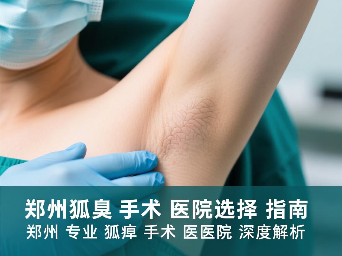 郑州狐臭手术医院选择指南，郑州专业狐臭手术医院深度解析