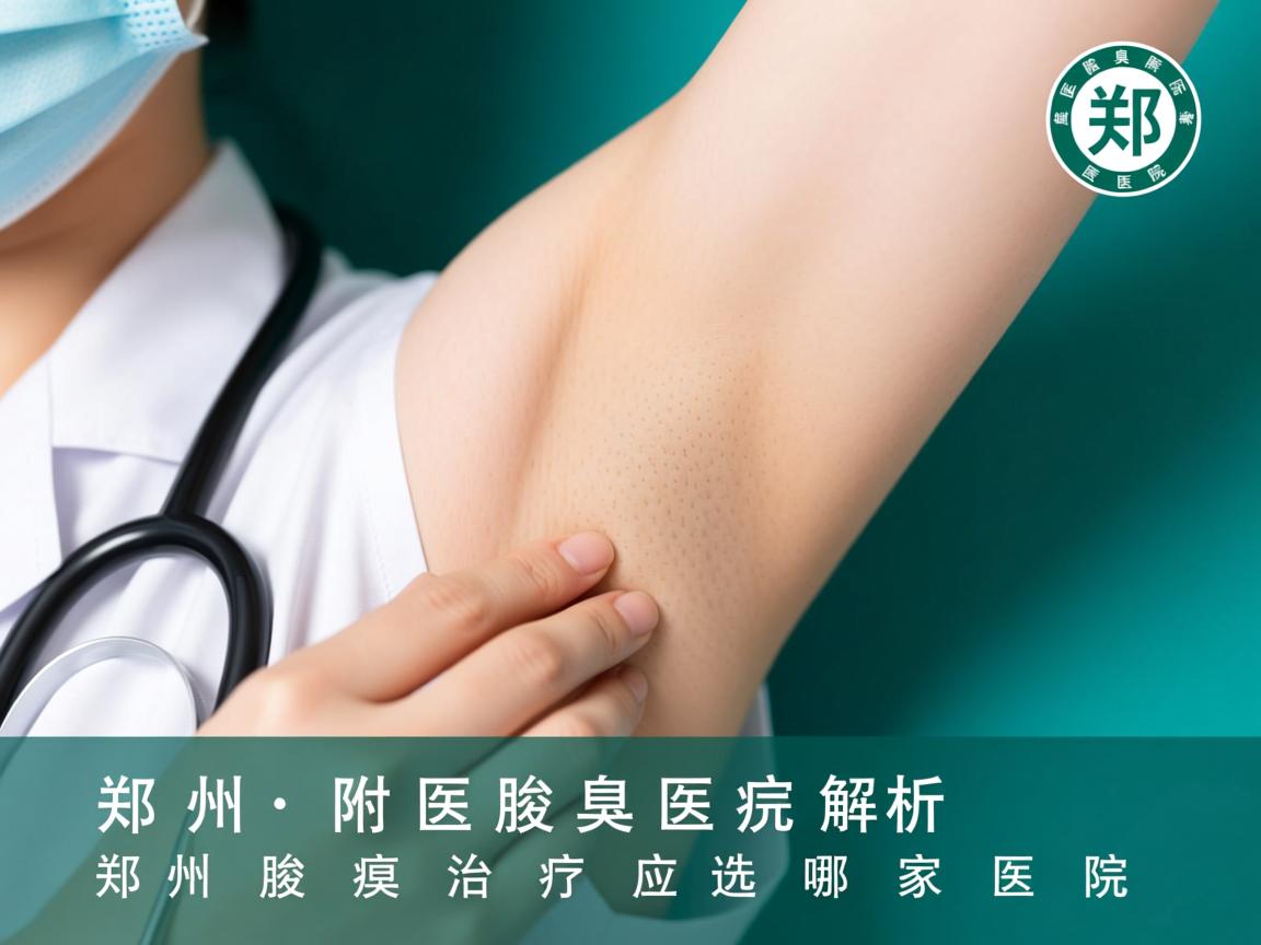 郑州附医腋臭医院解析，郑州腋臭治疗应选哪家医院