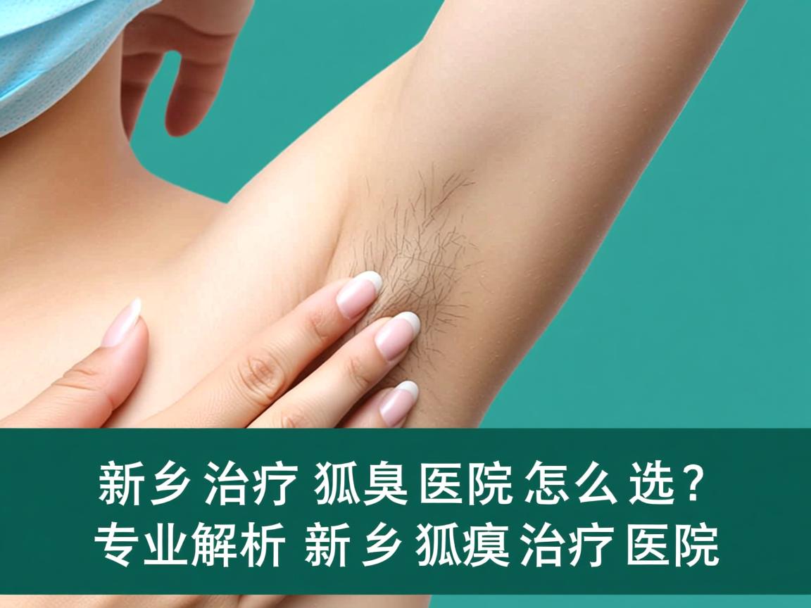 新乡治疗狐臭医院怎么选？专业解析新乡狐臭治疗医院